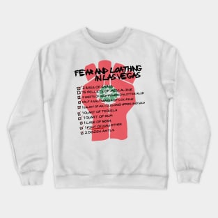 Fear and Loathing Checklist Crewneck Sweatshirt